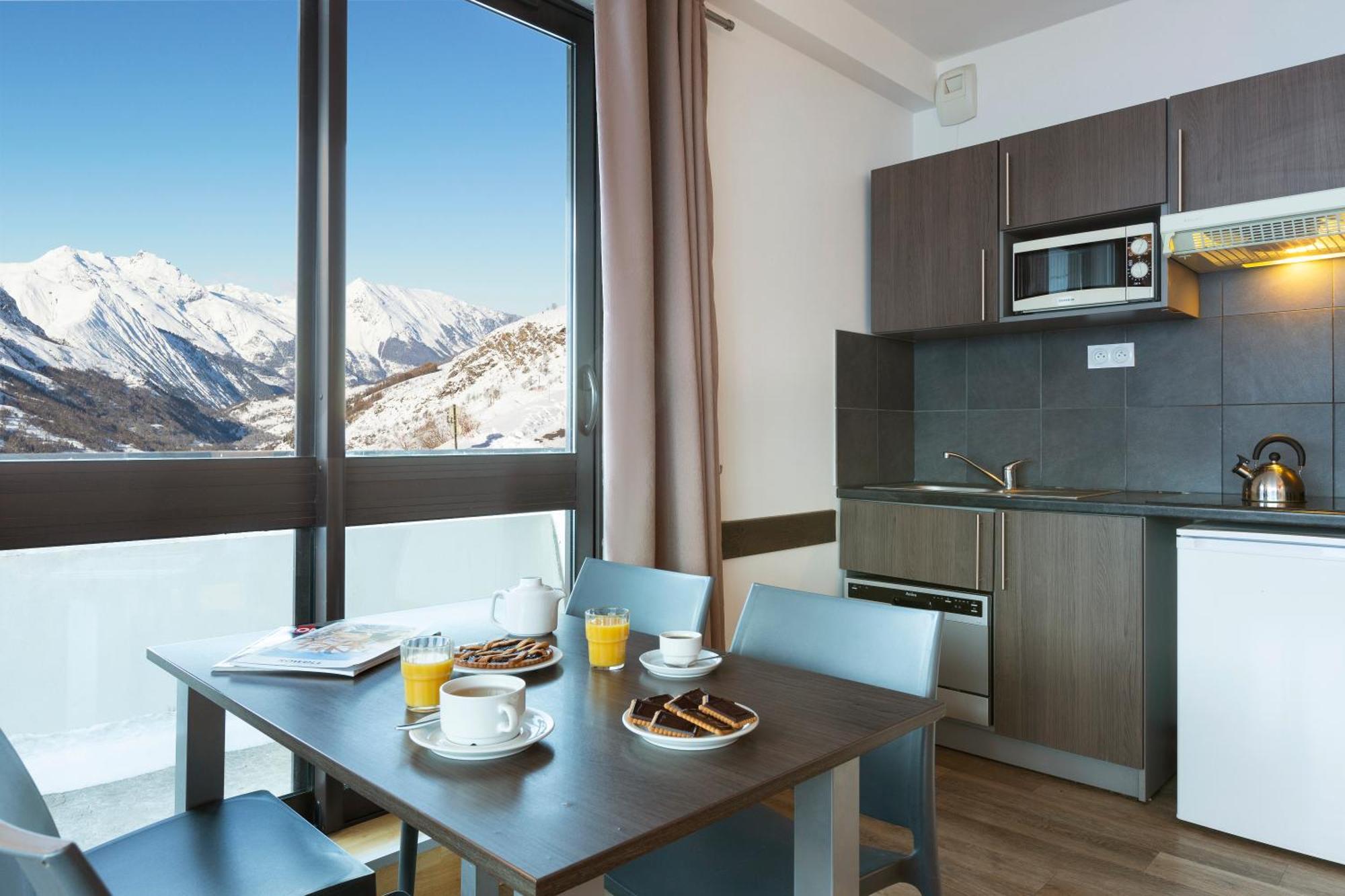 Sowell Residences Cret Voland Сен-Мартен-де-Бельвиль Экстерьер фото