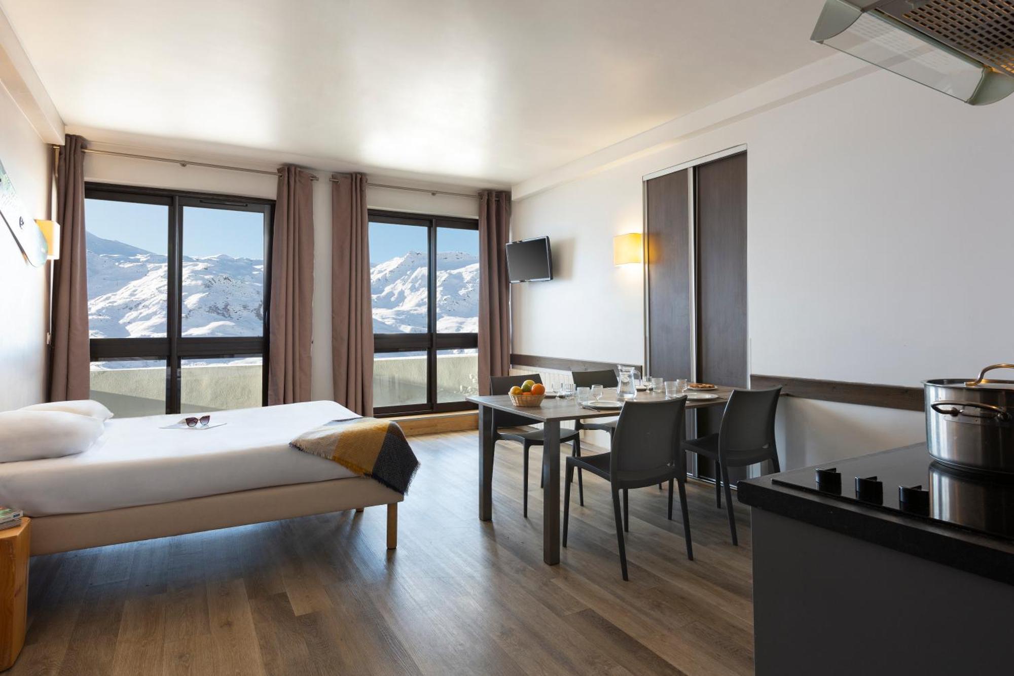 Sowell Residences Cret Voland Сен-Мартен-де-Бельвиль Экстерьер фото